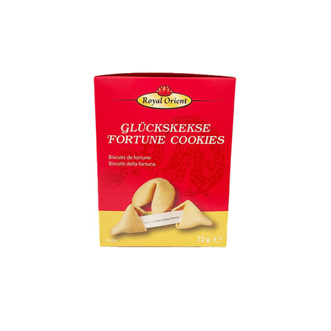 Biscuits chinois porte-bonheur Royal Orient, 12 pièces, 72g