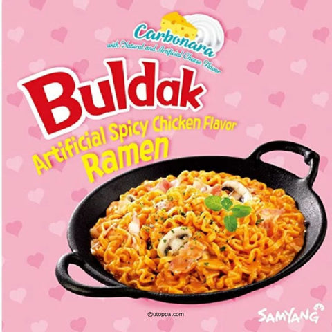 SAMYANG Buldak Ramen Scharfes Huhn Hot Chicken Carbonara 5x130g