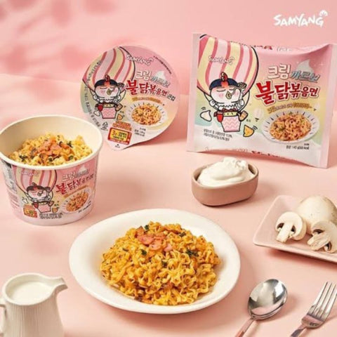 Samyang Buldak Ramen Bowl Hot Chicken Cream Carbonara 120 g