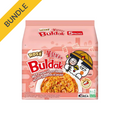 Samyang Buldak Rose Hot Chicken Ramen 5 x 140 g