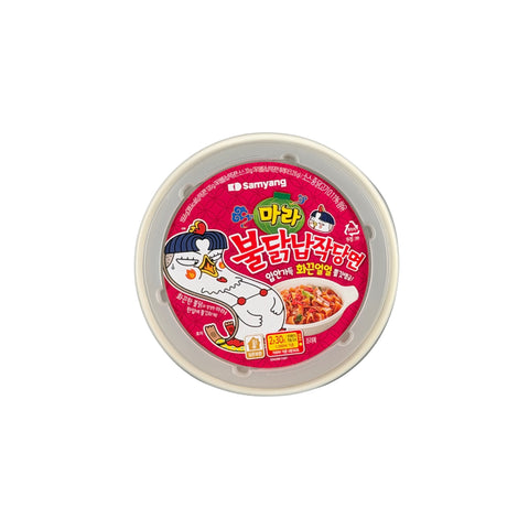 Samyang Buldak Dangmyeon Mala Spicy Topokki Reiskuchen Nudeln 155g